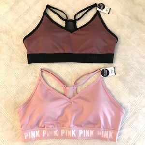 **NWT** Victorias Secret/ Pink sports bras